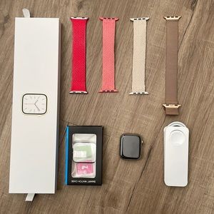 Apple Watch Series 7 Gold 45 mm Set